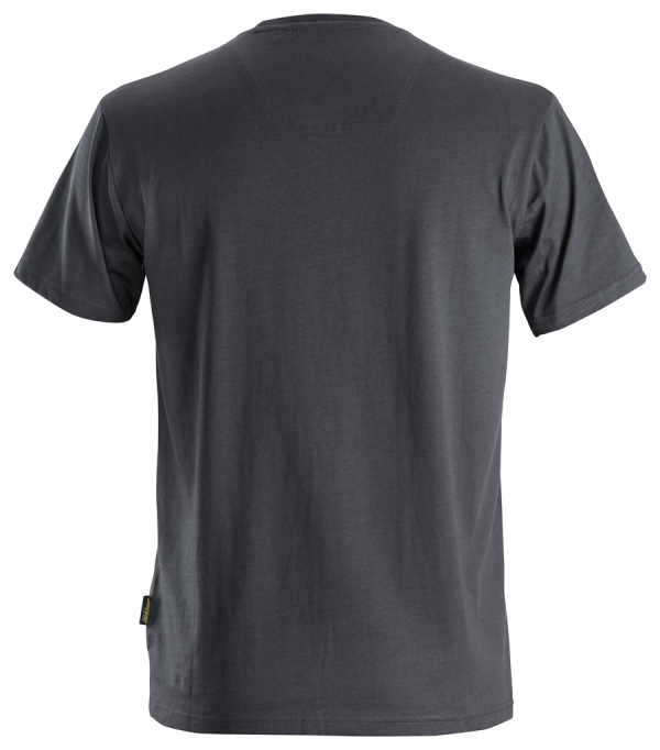 Snickers 2526 T-Shirt ekologisk bomull | Steel grey - 5800 | V-liftverkkokauppa.fi
