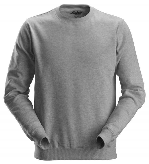 Snickers 2810 Sweatshirt | Grey - 1800 | V-liftverkkokauppa.fi