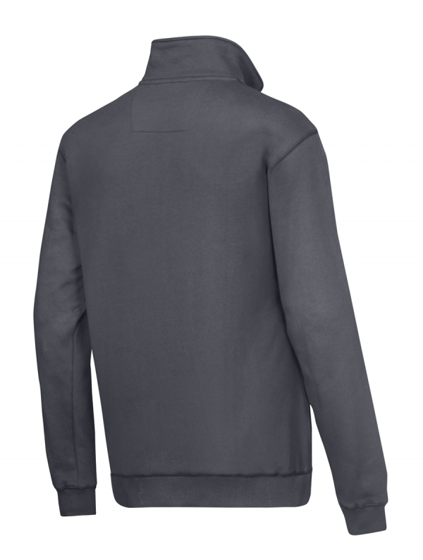 Snickers 2818 Sweatshirt med halvlång dragkedja | Steel grey - 5800 | V-liftverkkokauppa.fi
