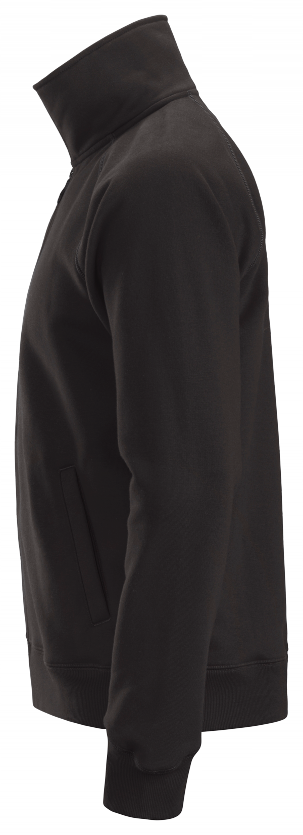 Snickers 2886 Sweatshirt Jacka med dragkedja | Black - 0400 | V-liftverkkokauppa.fi
